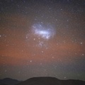 Large Magellanic cloud with orange airglow - Yuri Beletsky